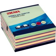 Самоклеющийся блок 76*76 400л. 3цв. Sigma 21342/2 цена за 2