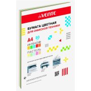 Бумага А4 20л. 80г/м2 «deVENTE» 2072256 10цв.х2л. (5 интенсивных и 5 пастельных цветов)