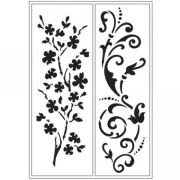 Трафареты Viva Decor гибкие самоклеющиеся«Трава»14*18см 400400100