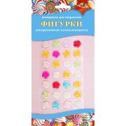Самоклеющиеся декорат. фигурки С3308-06 Цветочки