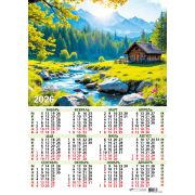 Календарь А2 2026 Природа 9606