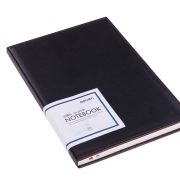 Ежедневник А5 недатир. Deli 22236-BLACK  искусст. кожа 160стр. черный