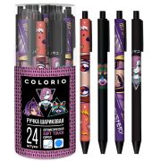 Авторучка COKB-UG-130-PVC24 синяя 0,7мм Colorio