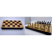Шахматы обиходные с шахматной доской 30*30см 03-035