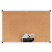 Доска пробковая 60*90 алюм. рамка DELI E39085