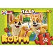 Пазлы 35эл. макси Корги 4630395007757