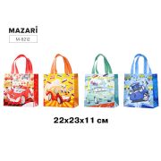 Пакет подар. 22*23*11 из неткан. мат. M-8212 МАШИНКИ