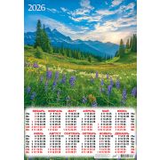 Календарь А2 2026 Природа ПО-26-160 Предгорный луг