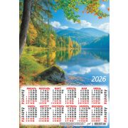 Календарь А3 2026 Природа ПМ-26-152 Осень на озере