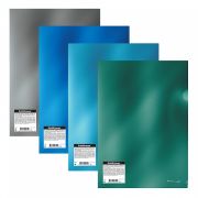 Папка-уголок А4 ErichKrause Glossy Ice Metallic непрозр., ассорти 55154