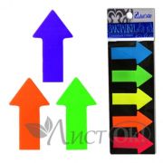 Ярлычки-закладки самокл. 46*15 пластик 5цв.*25л. Стрелки 4026 J.O