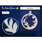 Пенопластовая заготовка«Шар» S 2896 21*24,6*1,5см