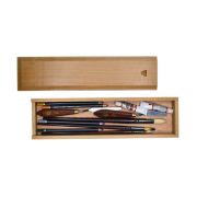 Пенал деревянный (вяз) для кистей 38x10,5x3,5см SFE0212
