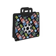 Папка дет. с ручками А4+«deVENTE.Football Sport» 8053943  34,5x30,5см пластиковая с текст. расширением и пласт. ручками