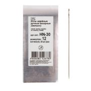 Иглы бисерные сталь 2 №09 HN-30 830143981
