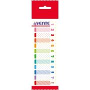 Ярлычки-закладки самокл. 48*10 бумажн. 12в.*15л. цифры «deVENTE» 2011846