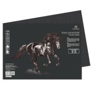 Бумага для пастели 35*50 160г «Палаццо» Dark night темная ночь БРDN/В3