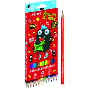 Карандаши 12цв. «deVENTE.Monsters Like Music» 5022110