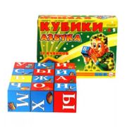 Кубик «Азбука Большая» пласт. технок в коробке 22*18см Т0182