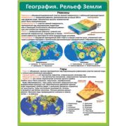 Карточка-шпаргалка 39354 География. Рельеф Земли (р.д.)