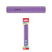 Линейка пласт. 15см ErichKrause Standard сиреневая 52978