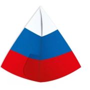 Пилотка 59,422,00 (картон.) на резинке (триколор)