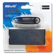 Касса шрифта KW-trio 12913-RUS высота букв 3мм 430шт.на одной ножке