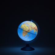 Глобус физический 320мм.с подсветкой от батареек Классик Евро.Ве013200262