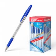 Ручка шарик. Erich Krause R-301\39527 Classic Stick&Grip 1,0 синий