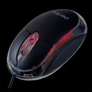 Мышь оптич. проводная Perfeo 3кн GLOW подсветка USB чёрная PF-010 800 DPI