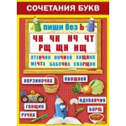 Плакат А2 Сочетания букв 084,781