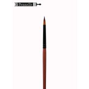 Кисть синтетика №4 круглая Pennello короткая ручка