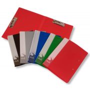 Папка с прижимом/верх.зажим (2-мя прижимами) 0,7 PZ07А4/А3 ассорти