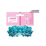 Пайетки декоративные «deVENTE. Metallic» голубой 8001915 8*8мм 14гр