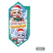 Коробка д/конфет 500г 12.050 Новогодний подарок