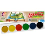 Акварель 6цв. «ZOO» б/кисти 19С 1246-08