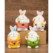 Фигурка Кролик с подсветкой на бат. 4в. DY10384
