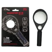 Лупа 50мм 3-х крат.и 6-ти крат.увел. DELI E9092
