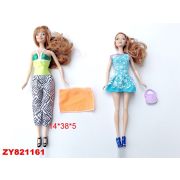 Кукла 31см Модница (аксессуары,2 вида микс,в пакете)  ZY821161