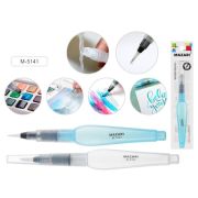 Кисть нейлон М-5141с резервуаром для воды WATERBRUSH, пласт. корпус, дл. 15 см, рез. для воды  9мл
