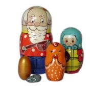 Матрешка «Курочка Ряба» 5 перс. арт.Р-45/743 (РНИ)