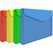 Папка на кнопке А4 180мк PK860 с расширением асс