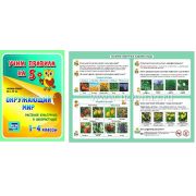Плакат А3 Растения культурные и дикорастущие. 1-4 классы НП-49