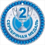 Медаль 66,300 2 место Серебряная медаль