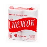 Полотенца бумажные «Снежок» (цена за 2шт) из цел. белые