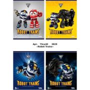 Тетрадь 40л. кл. Т5ск40 3829 «RОBOT TRAINS»