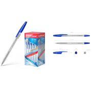Ручка шарик. Erich Krause R-301\43184 CLASSIC 1.0 Stick синий стерж 140мм