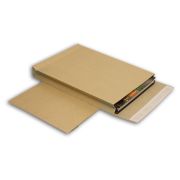 Крафт-пакет Е4 (300х400х40) 120г, силикон. лента, арт. 301130