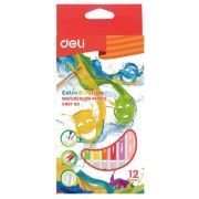 Карандаши 12цв. акварельн. DELI EC00700 Color Emotion коробка/европод