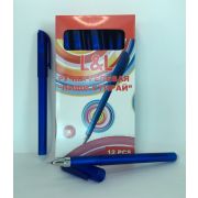 Ручка пиши-стирай L&L 53727 синяя иголь. нак гелевая 0,5мм